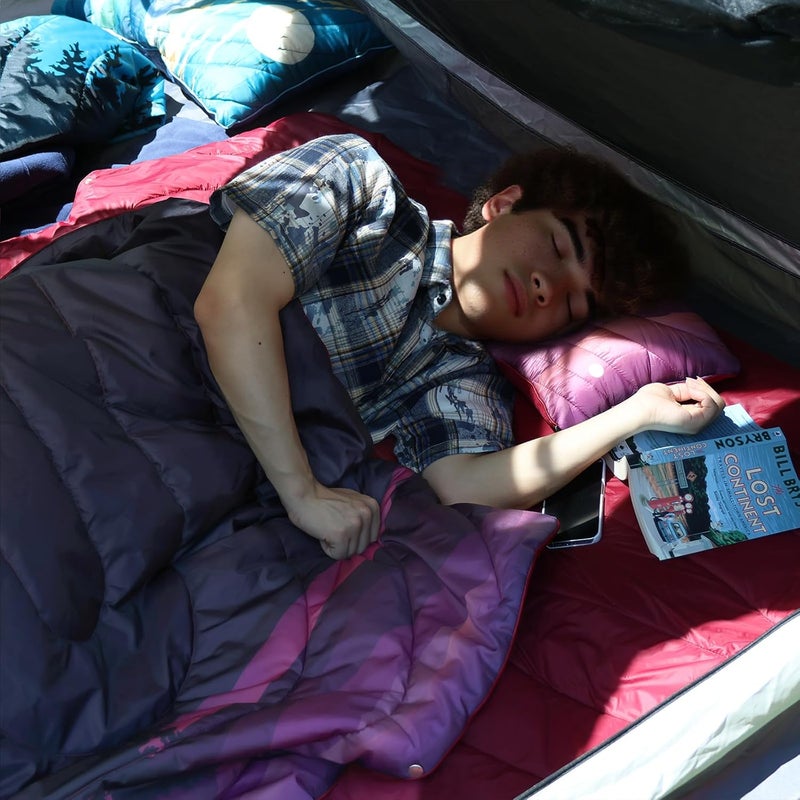 hotkoko Hooded Stadium Blanket, Waterproof Fleece Wearable Camping Blanket - Image 5